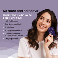 Thumbnail for Wellbeing Nutrition Melts Healthy Hair Oral Thin Strips-Tropical Watermelon Flavor - Distacart