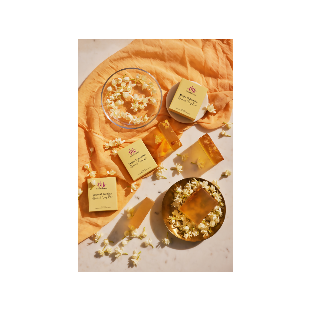 The Herb Boutique Mogra & Jasmine Glycerine Soap Bar - Distacart