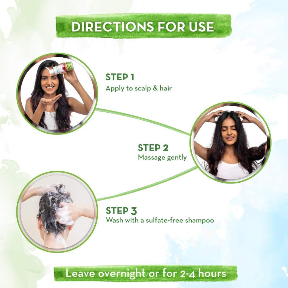 Mamaearth Onion Hair Oil With Onion Oil directions to use