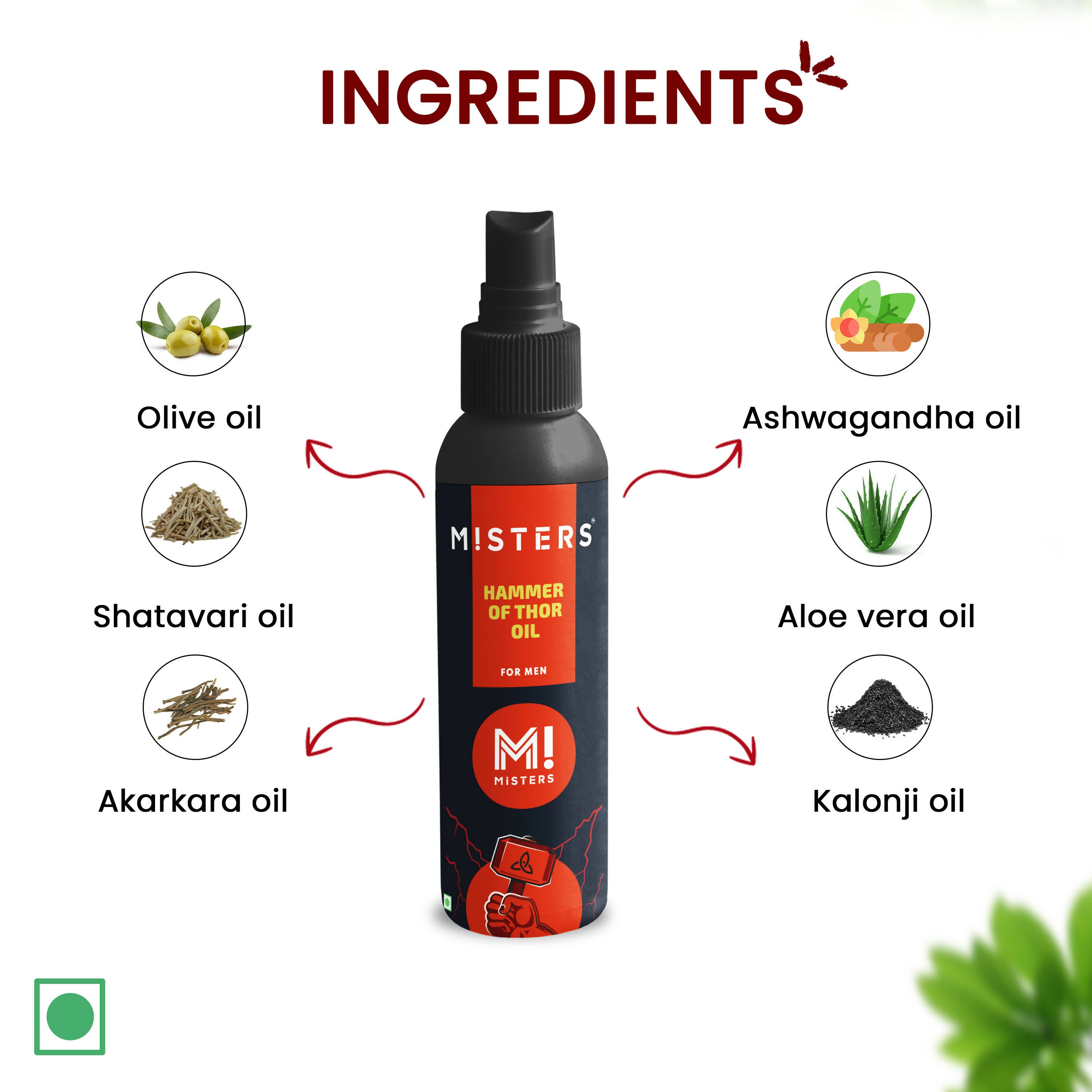 Misters Hammar of Thor Oil for Men - Distacart