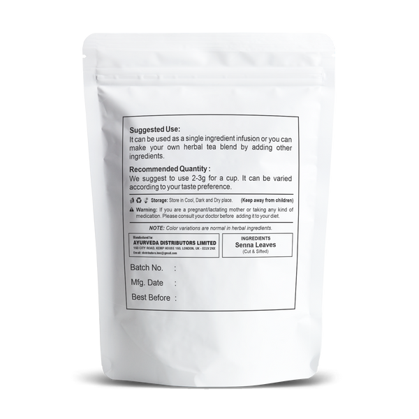 H&C Herbal Senna Cut & Sifted Herbal Tea Ingredient - Distacart