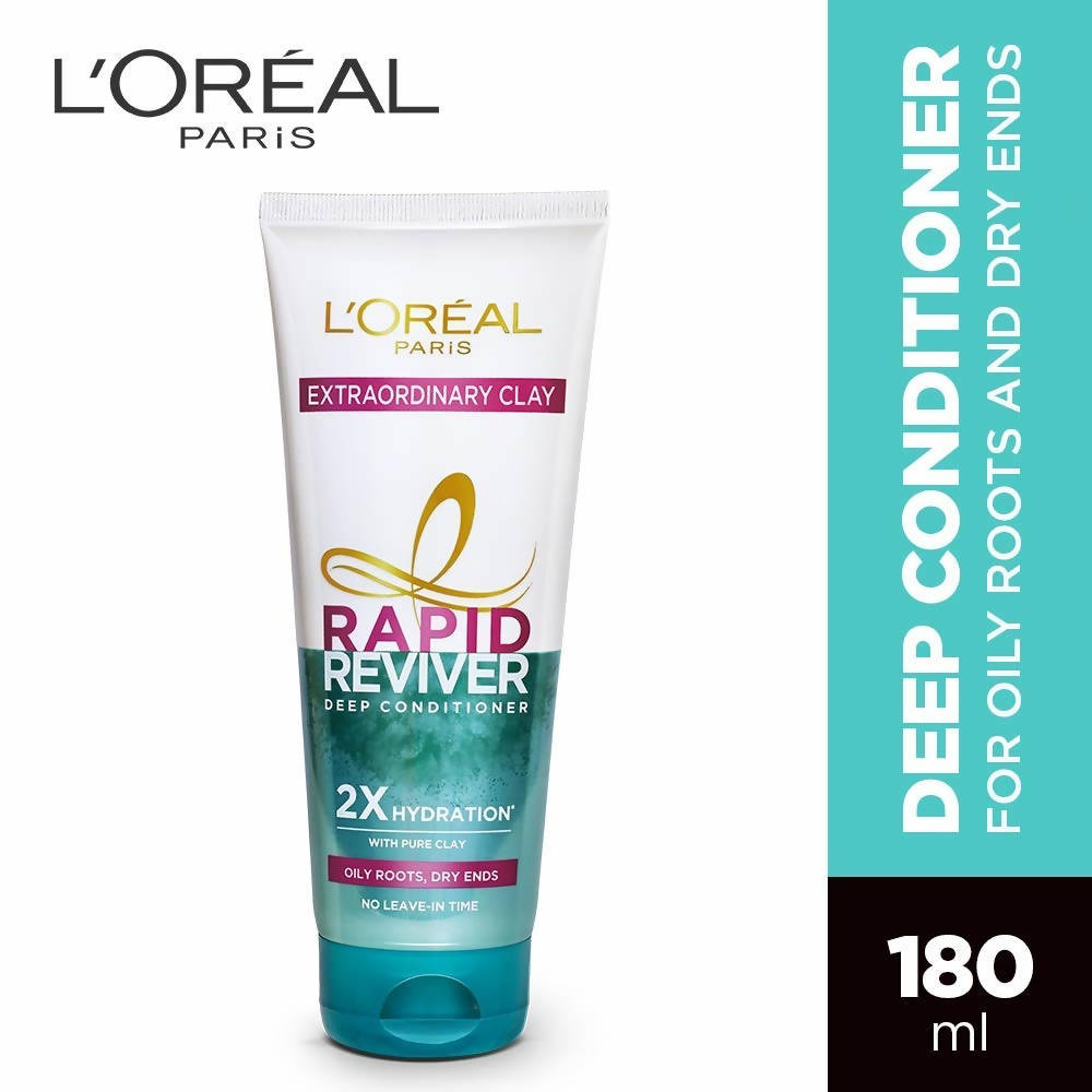 L'Oreal Paris Extraordinary Clay Rapid Reviver Deep Conditioner - Distacart