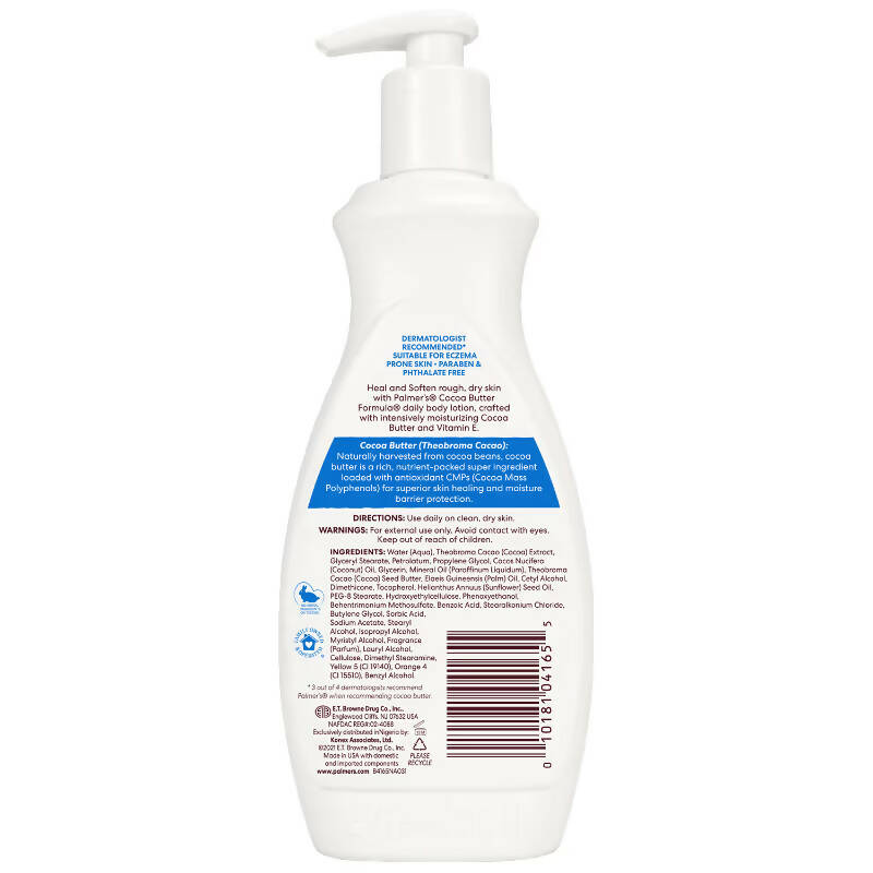 Palmer's Cocoa Butter Formula Daily Skin Therapy Lotion - Distacart