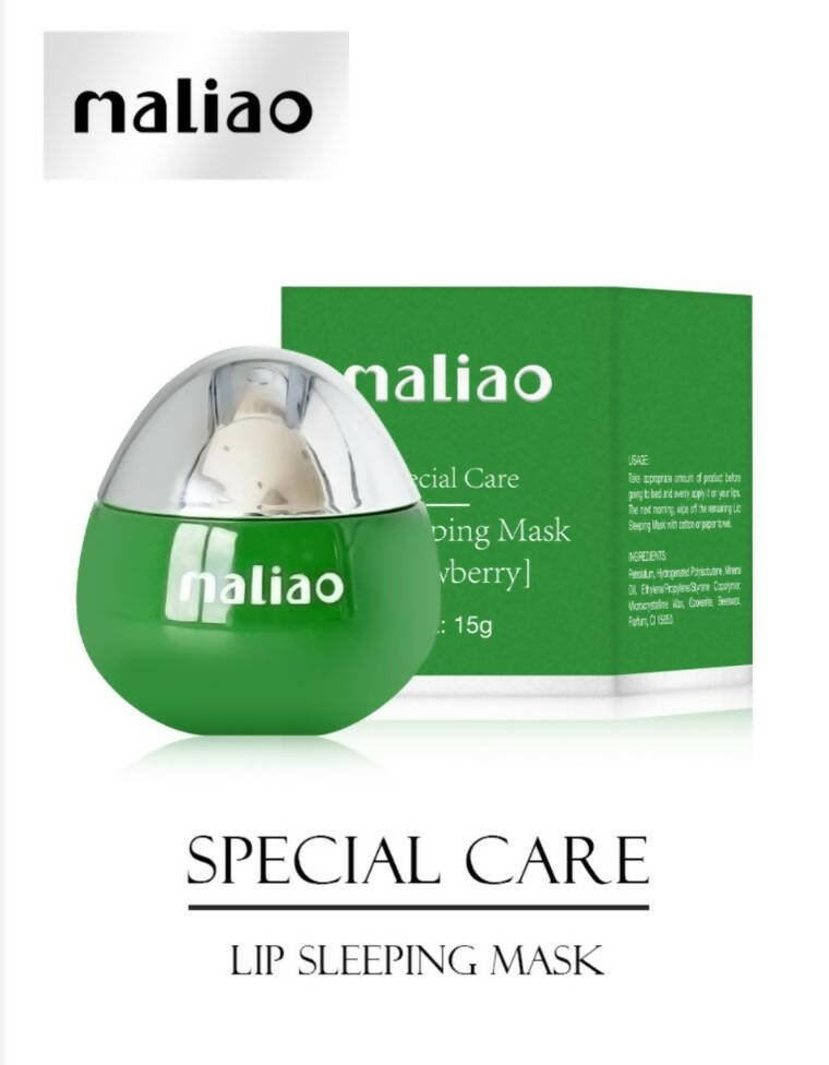Maliao Special Care Lip Sleeping Mask With Green Tea Extract - Distacart
