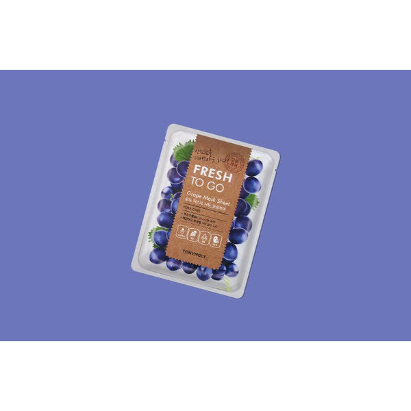 Tonymoly Fresh To Go Grape Mask Sheet Pore Care - Distacart