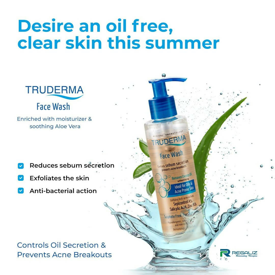 Truderma Face Wash for Oily & Acne Prone Skin - Distacart