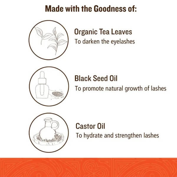 Soultree Ayurvedic Mascara - Soft Brown Key Ingredients