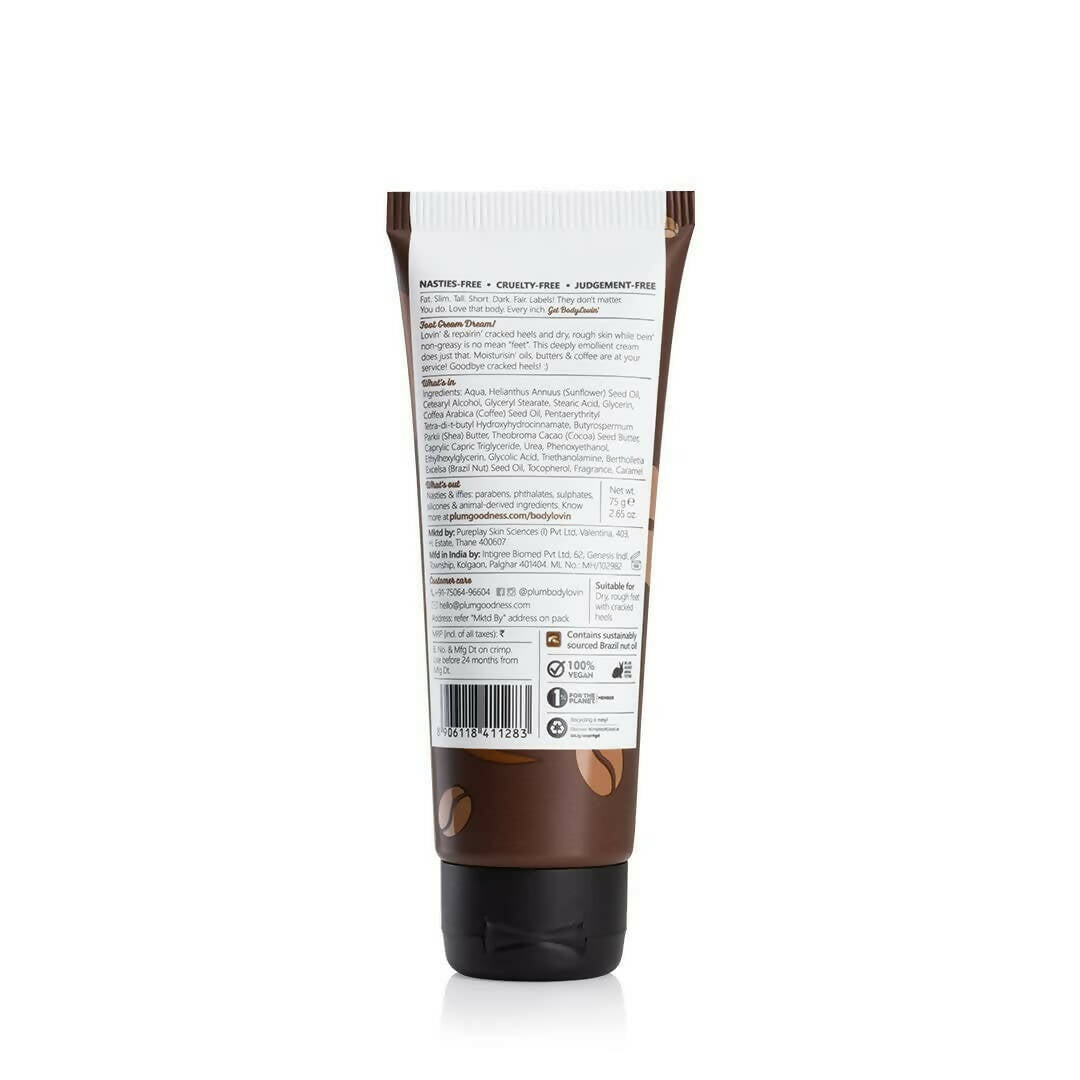 Plum BodyLovin' Coffee Wake-a-ccino Foot Cream - Distacart