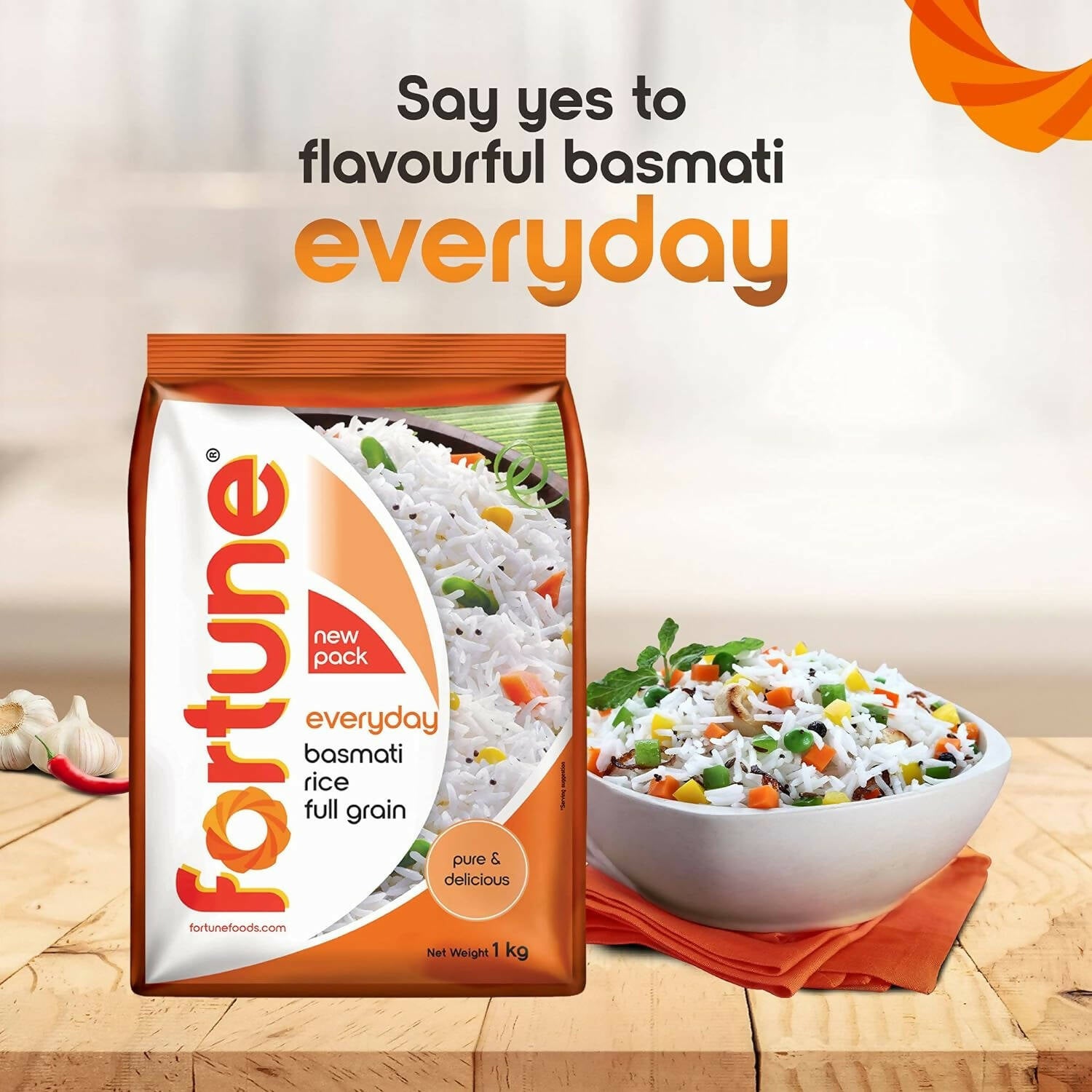 Fortune Everyday Basmati Rice - Distacart