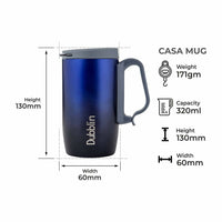 Thumbnail for Dubblin Casa Stainless Steel Mug - Distacart