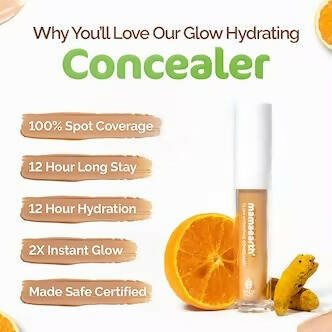 Mamaearth Glow Hydrating Concealer Creme Glow - Distacart