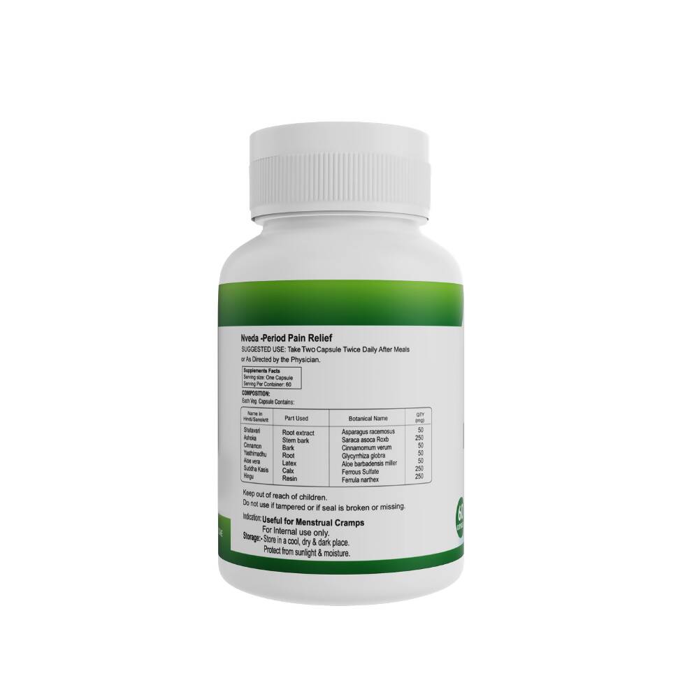 Nveda Period Pain Relief Capsules - Distacart