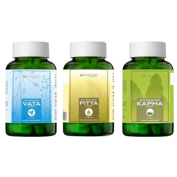 Bio Resurge Life Pitta Vatta Kapha Tablets Combo - Distacart