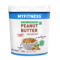 Thumbnail for Myfitness All Natural Unsweetened Peanut Butter Crunchy - Distacart