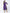 Aniyah Cotton Foil Printed Purple Straight Kurta (AN-134K)