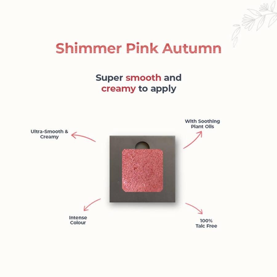 Disguise Satin Smooth Eyeshadow Squares - Shimmer Pink Autumn 206 - Distacart