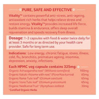 Thumbnail for Organic India Vitality Capsules - Distacart