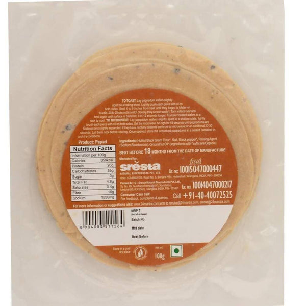 24 Mantra Organic Spiced Papad