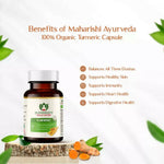 Thumbnail for Maharishi Ayurveda Organic Turmeric Capsules - Distacart