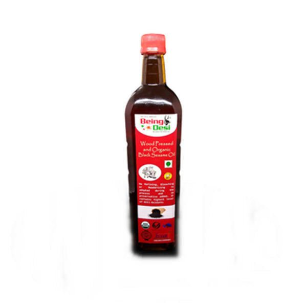 Being Desi Wood pressed Organic Black Sesame Oil - Distacart