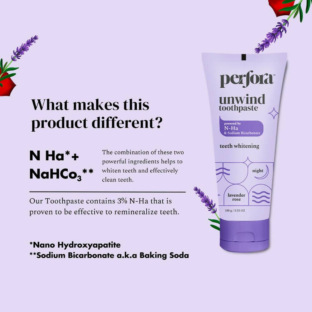 Perfora The Daily Routine Awake & Unwind Toothpaste Combo - Distacart