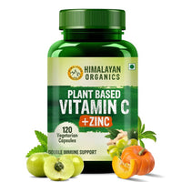 Thumbnail for Himalayan Organics Plant Based Vitamin C + Zinc Double Immune Support: