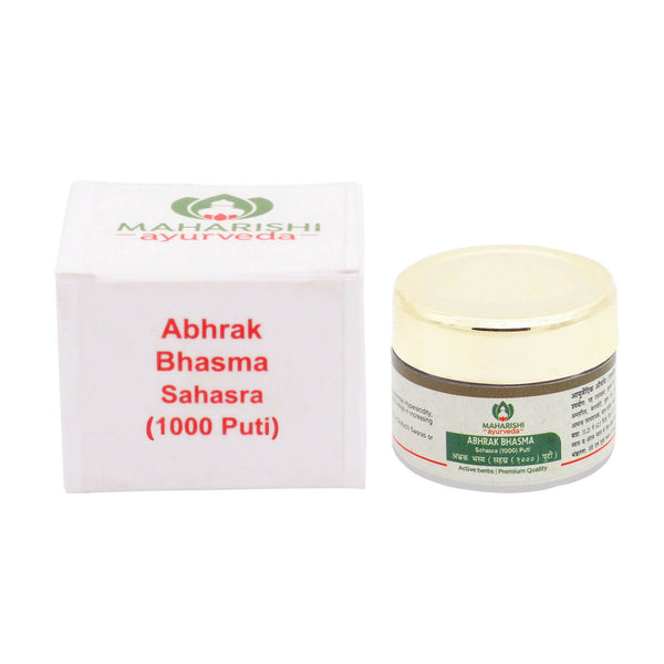 Maharishi Ayurveda Abhrak Bhasma Sahasra (1000) Puti - Distacart