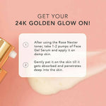 Thumbnail for Ras Luxury Oils Radiance 24K Gold Brightening Face Gel Serum - Distacart