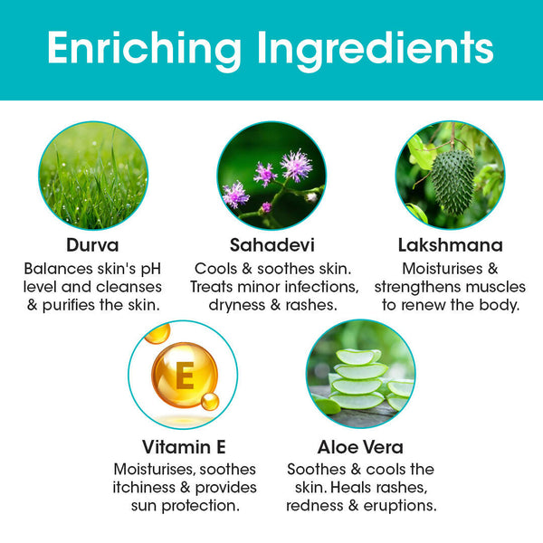 TAC - The Ayurveda Co. Dashapushpadi Ayurvedic Baby Powder For Nourishing and Rash Free Skin - Distacart