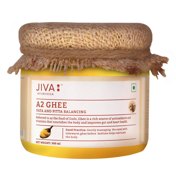Jiva Ayurveda A2 Gir Desi Cow Ghee - Distacart