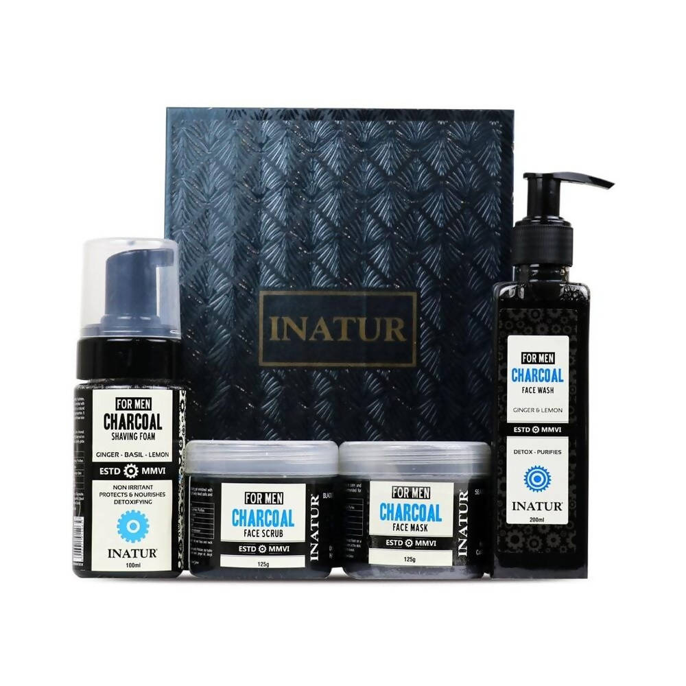 Inatur Charcoal Hamper for Men