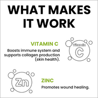 Thumbnail for Sprowt Plant Based Vitamin C + Zinc Capsules - Distacart