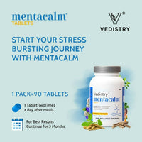Thumbnail for Vedistry Mentacalm Tablets - Distacart