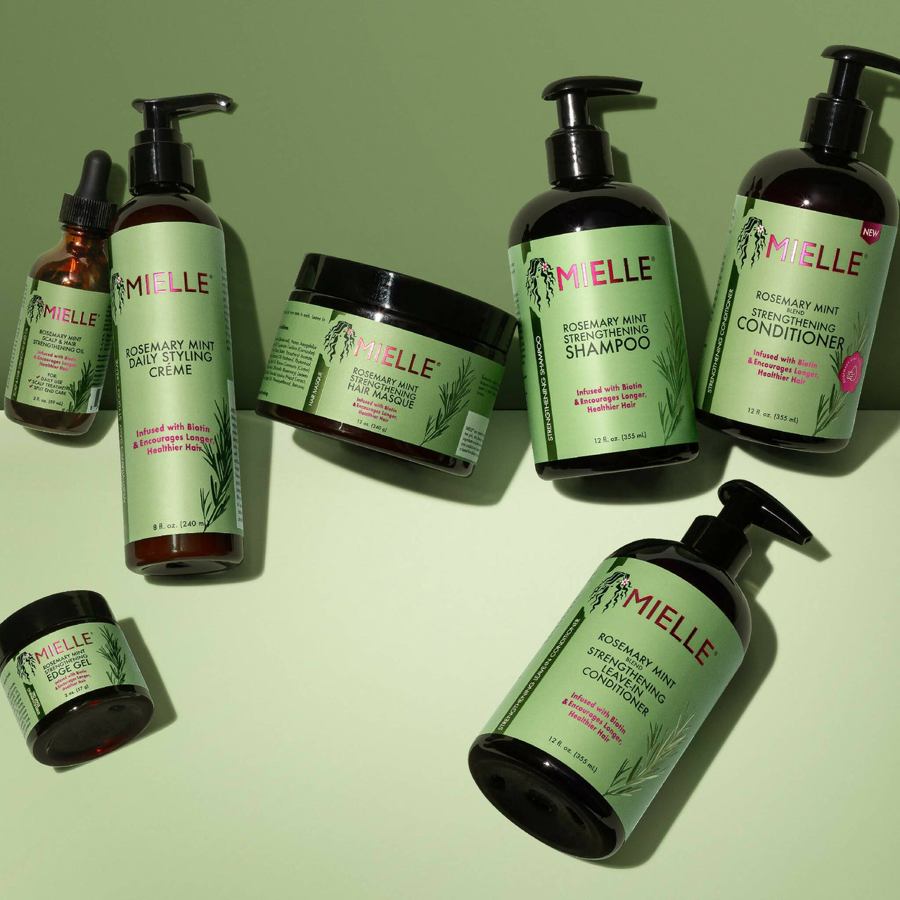 Mielle Rosemary Mint Scalp & Hair Strengthening Oil - Distacart