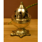 Thumbnail for Spillbox Gold-Toned Brass Kachua Goblet Diyas Pooja Essential - Distacart