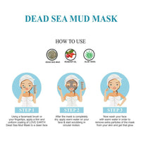 Thumbnail for Love Earth Dead Sea Mud Mask with Argan Oil and Rosehip Oil - Distacart