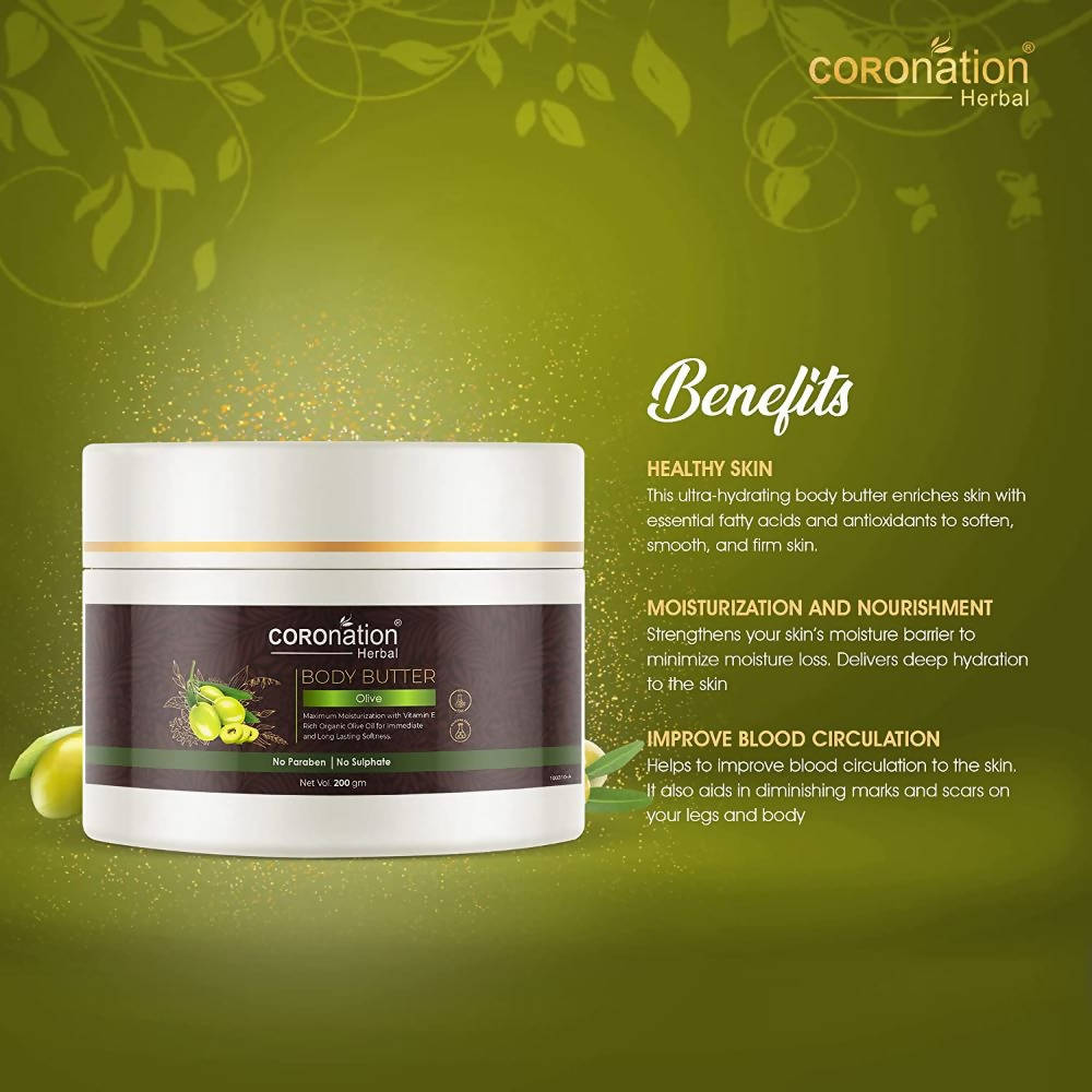 Coronation Herbal Olive Body Butter - Distacart