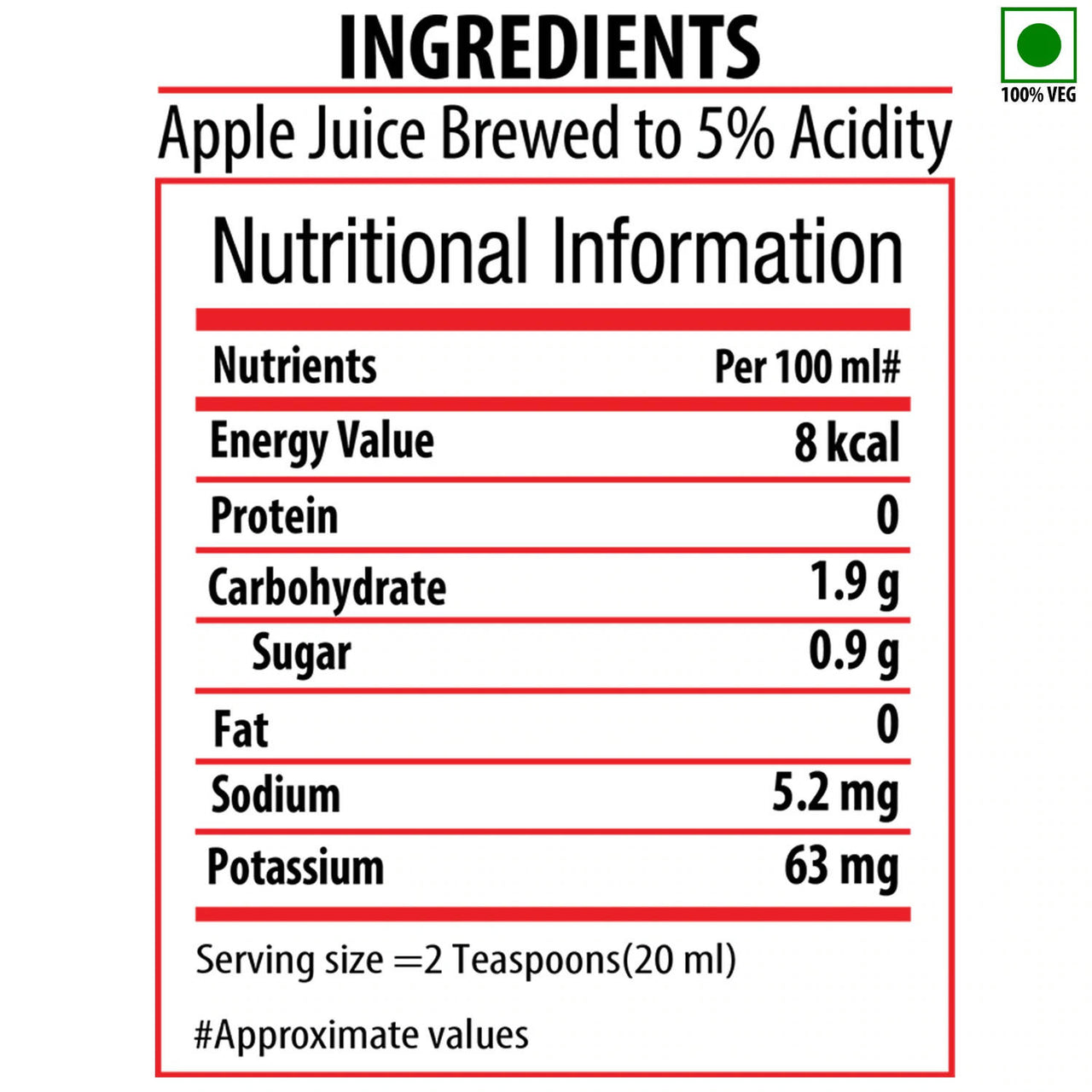 Bagrry's Apple Cider Vinegar - with the 'Mother' - Distacart