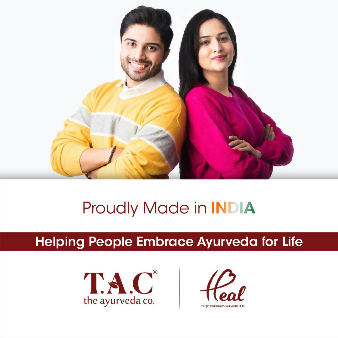TAC - The Ayurveda Co. Kansa Wand Dual Purpose Massager Tool for Face & Body - Distacart