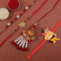 Thumbnail for Set of 3 Rakhis & Lumba