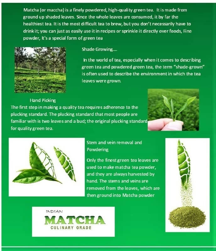 Dophie Matcha Green Tea Powder Culinary Grade - Distacart
