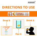 Thumbnail for Nutracology Cimmunity Vitamin C 1000mg Effervescent Tablet For Glowing Skin, Immunity Booster - Distacart
