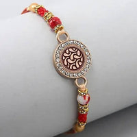 Thumbnail for Meenakari Work Rakhi & Ferrero Rochers Moments Online