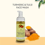 Thumbnail for Glamveda Turmeric & Tulsi Detox Anti Acne Face Wash