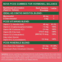 Thumbnail for Carbamide Forte PCOS Gummies for Women with Myo & D Chiro Inositol - Orange Flavor - Distacart
