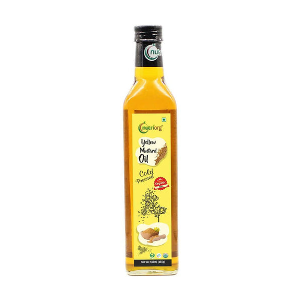 Nutriorg Organic Yellow Mustard Oil - Distacart