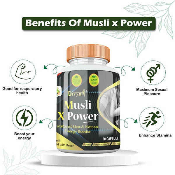 Divya Shree Musli X- Power Capsules - Distacart