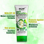 Thumbnail for Wow Skin Science Anti Pollution Sunscreen Lotion