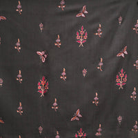Thumbnail for Nizalia Handmade Paper Mache Soozni Work Dark Grey Pashmina