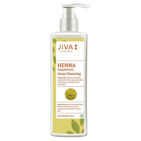 Jiva Ayurveda Henna Shampoo - Distacart